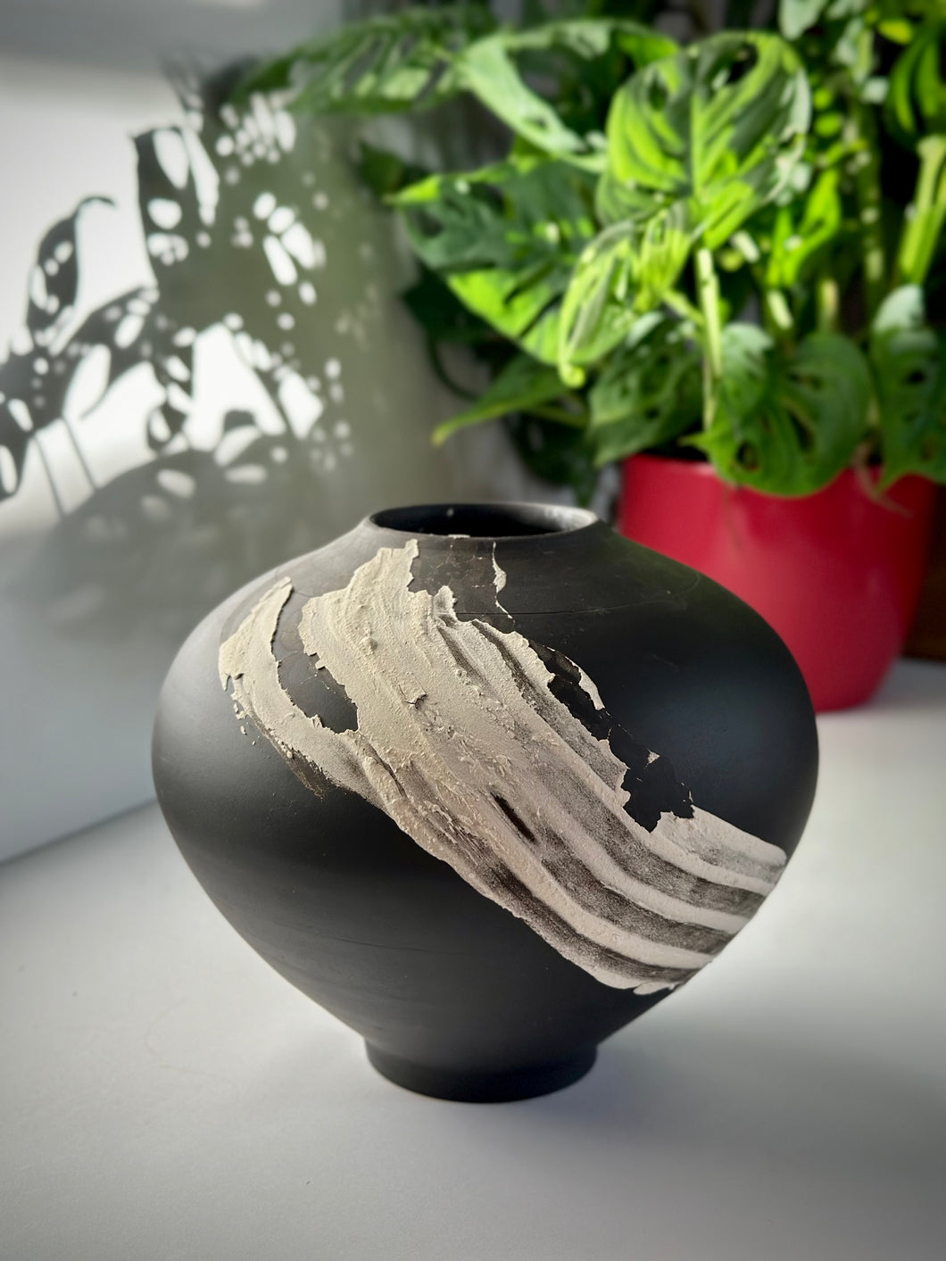 Struck vase